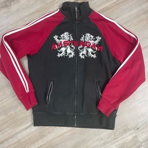 vintage lucky brand track jacket
